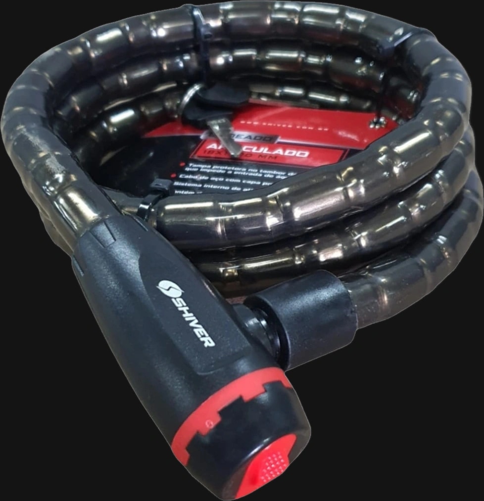 Cadeado Articulado 18x1500mm Protetor Tambor da Chave Padrão