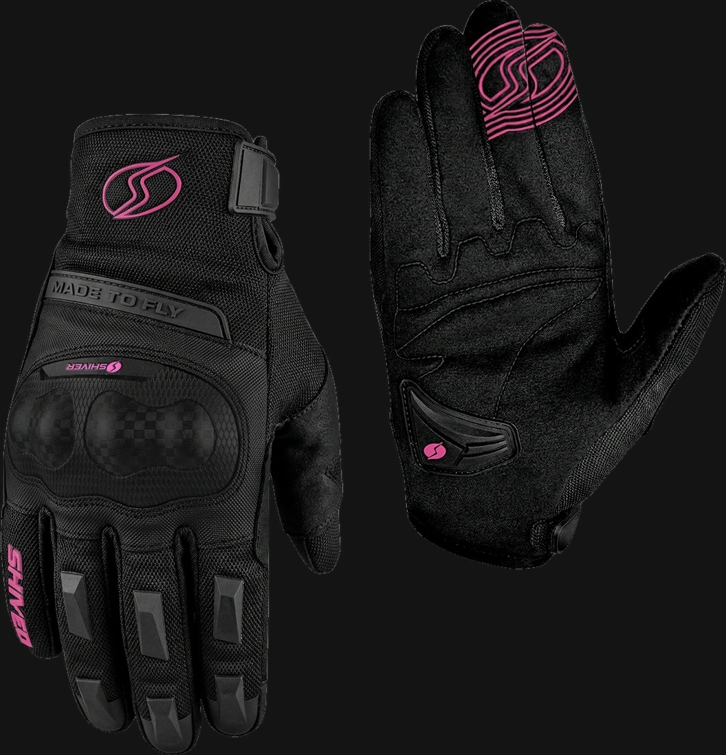 Luva Dart 2 Feminina Preta e Rosa