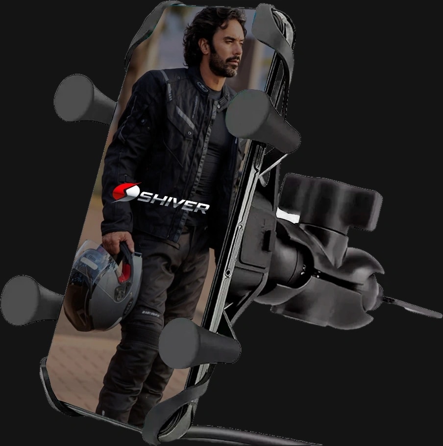 Suporte de Celular para Moto sem Carregador Padrão